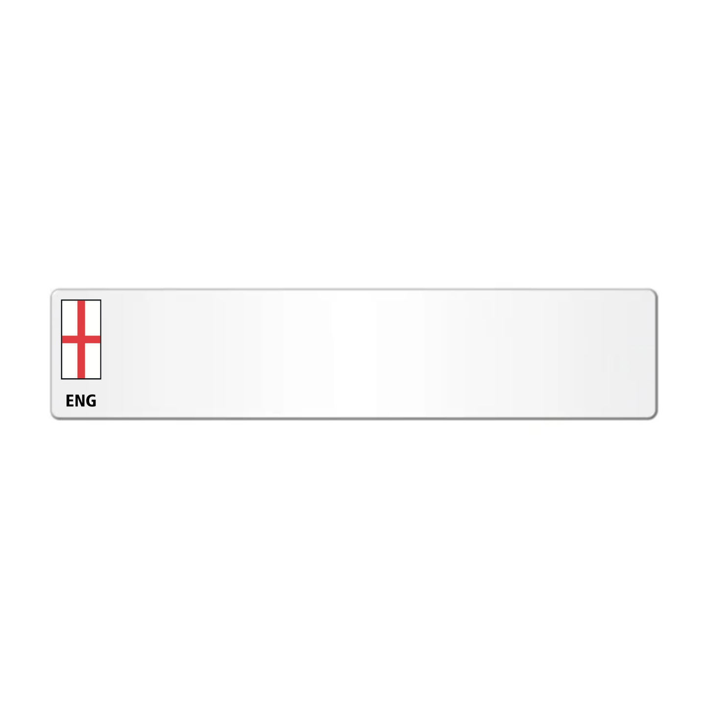 Acrylic 520 x 111 *England Flag*