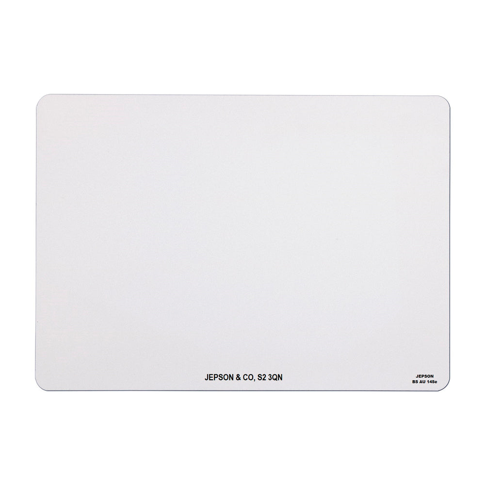 4x4 (square) Nikkalite™ white reflective: 284 x 210mm (pre-printed)