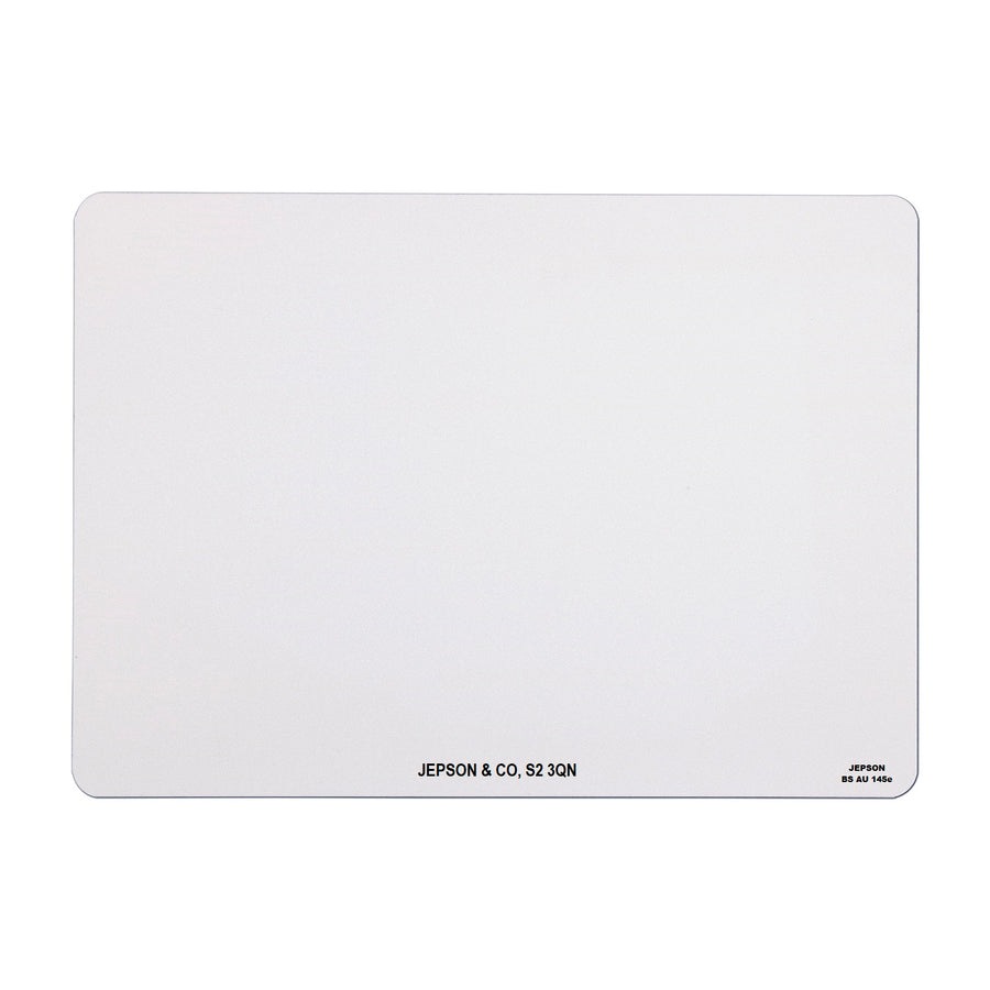4x4 (square) Nikkalite™ white reflective: 284 x 210mm (pre-printed)