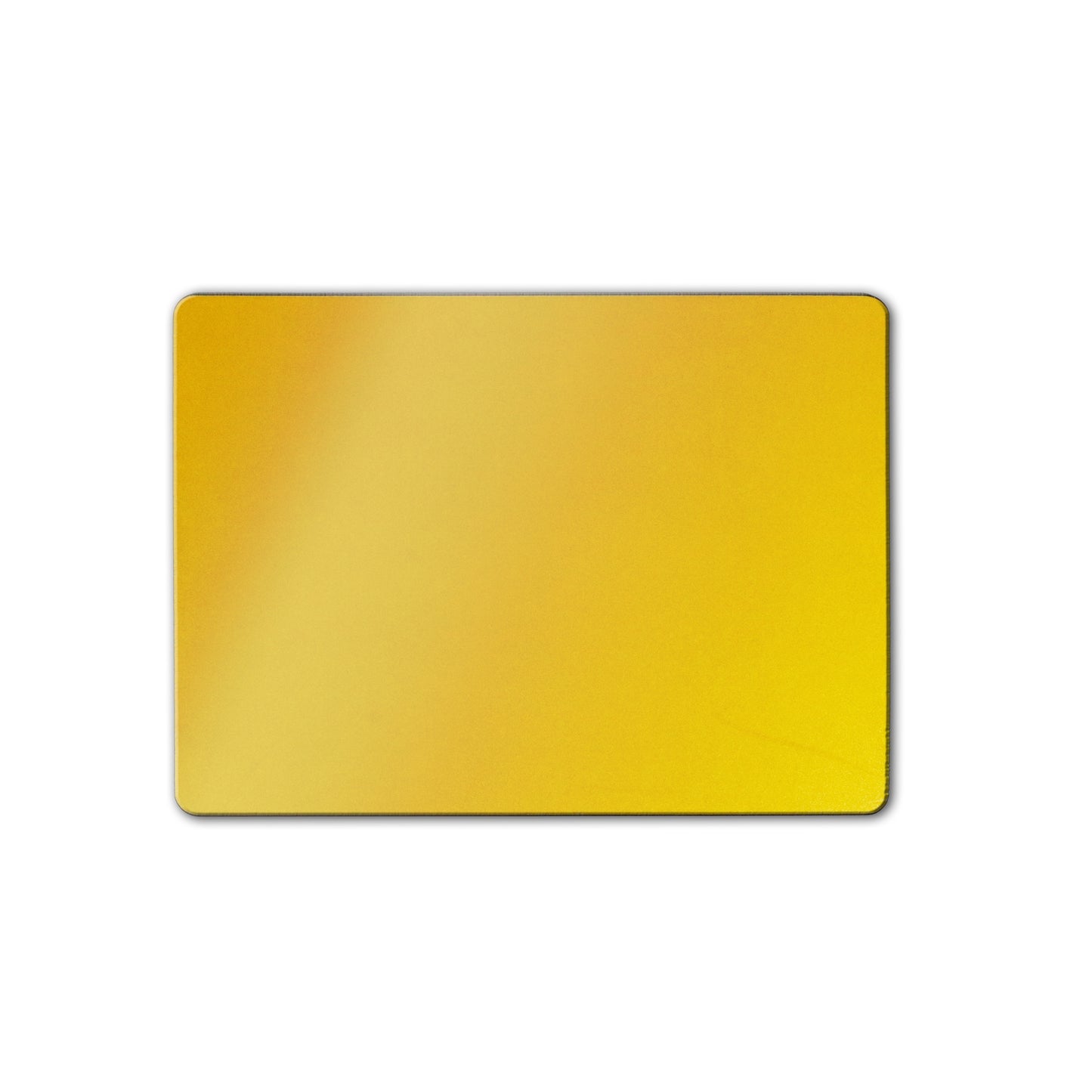 Eco-plate 4x4 square yellow ABS backing: 284 x 210mm