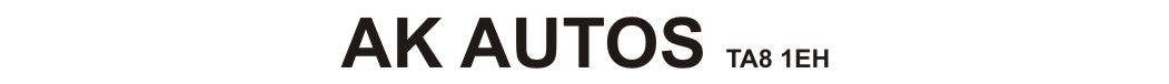 Made-up oversize car rear plate: 533 x 152mm with UK Identifier