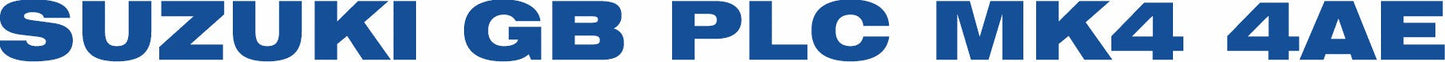Made-up import front plate: 330 x 178mm