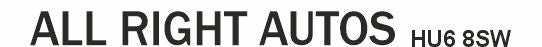 Made-up oversize car rear plate: 533 x 152mm with UK Identifier