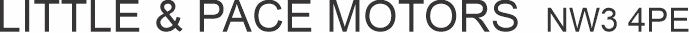 Made-up oversize car rear plate: 520 x 152mm