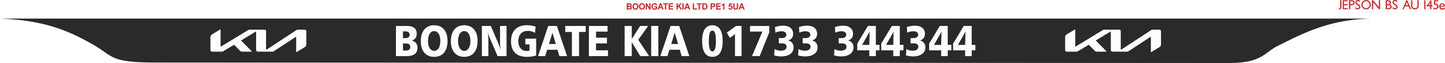 Acrylic  520 x 125 **FULL** LIPPED PRINTED