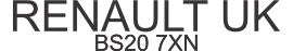 Made-up car standard oblong front plate: 520 x 111mm with UK Identifier