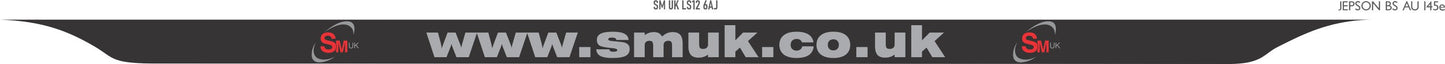 Acrylic  520 x 125 **FULL** LIPPED PRINTED
