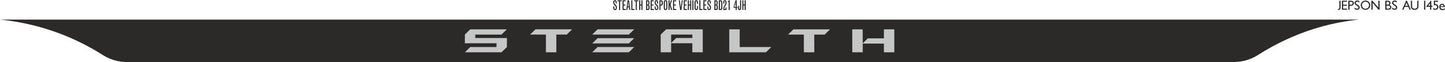 Acrylic  520 x 125 **FULL** LIPPED PRINTED