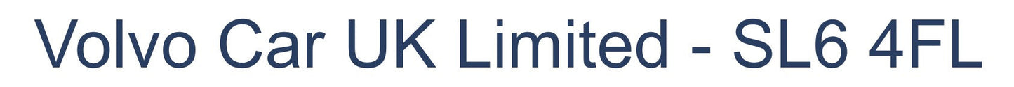 Made-Up 4x4 Square Rear Plate: 284 x 210mm with UK Identifier