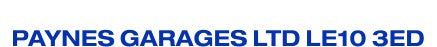 Made-up car standard oblong front plate: 520 x 111mm with UK Identifier