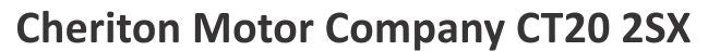 Made-up oversize car rear plate: 533 x 152mm with UK Identifier