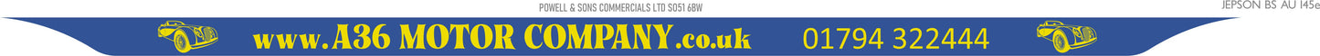 Acrylic  520 x 125 **FULL** LIPPED PRINTED
