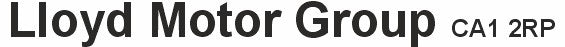 Made-up oversize car rear plate: 533 x 152mm with UK Identifier
