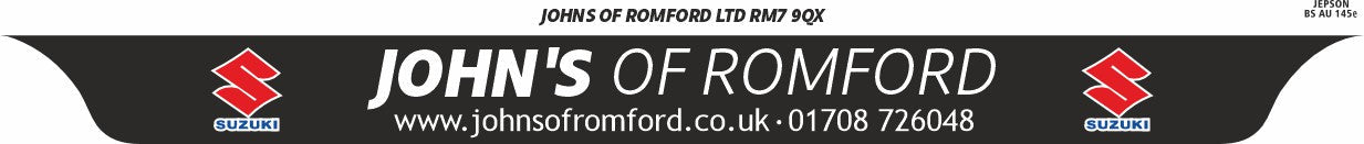 Motorcycle Lipped Acrylic to BS AU 145e: 237 x 189mm (pre-printed)