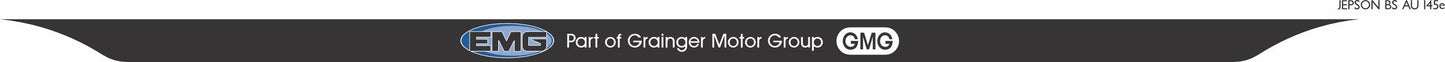 Made-up car lipped oblong rear plate: 533 x 144mm