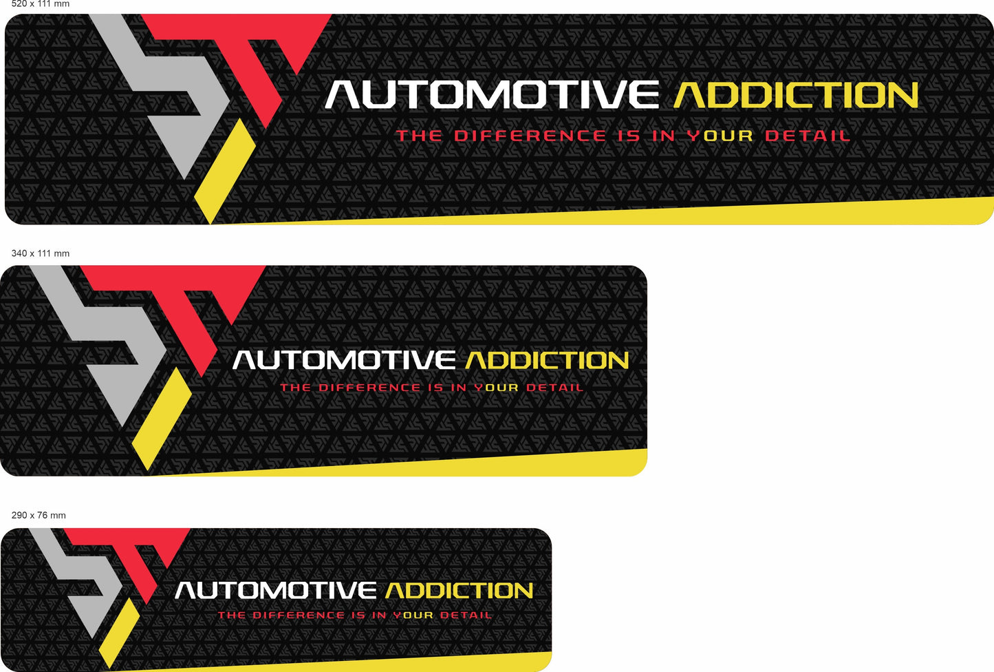 Full Colour Showplate St Ob Acrylic PRINTED