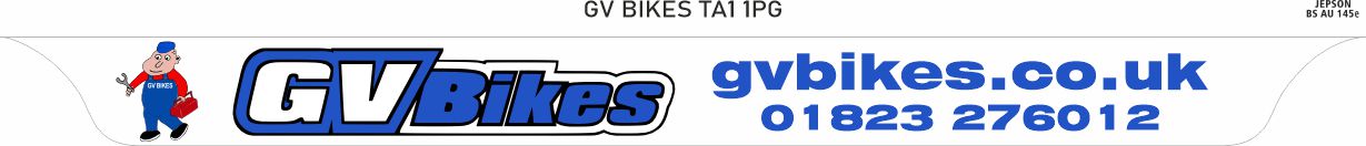 Motorcycle Lipped Acrylic to BS AU 145e: 237 x 189mm (pre-printed)