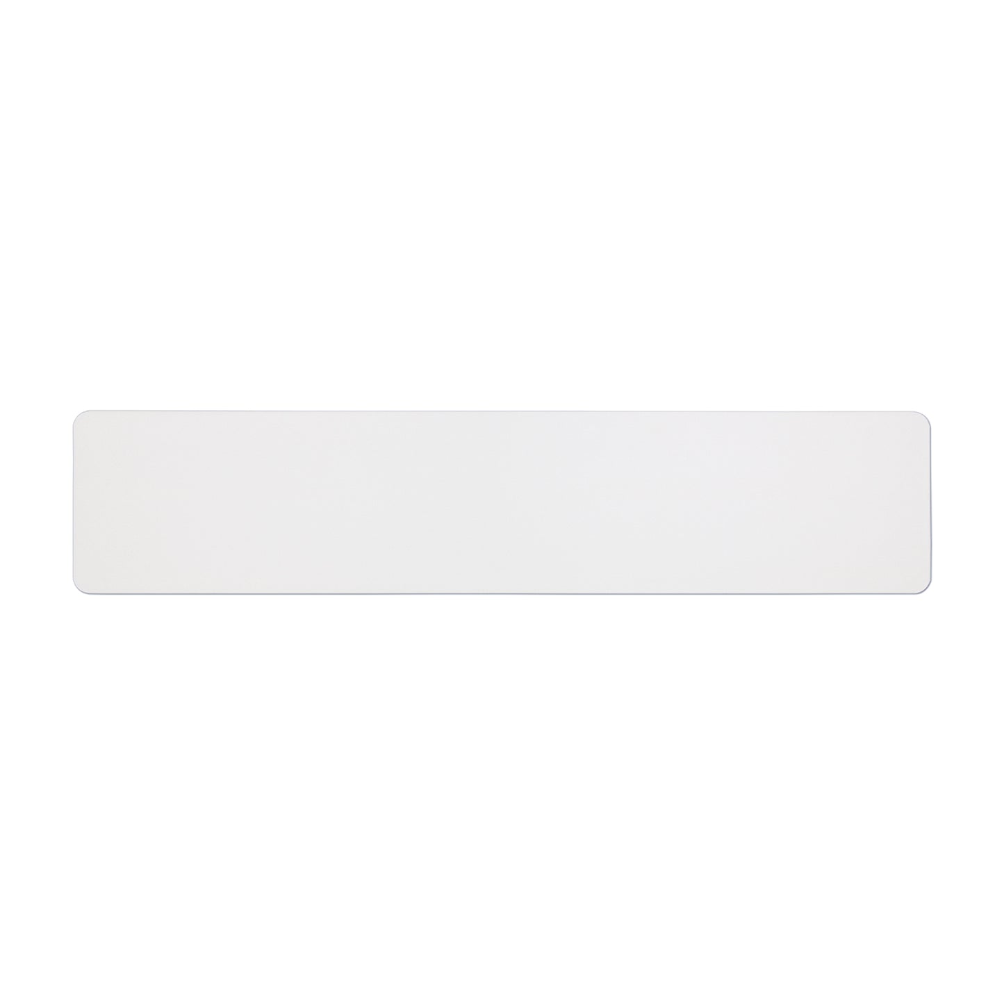 Car standard oblong KiwaLite™ white reflective: 520 x 111mm