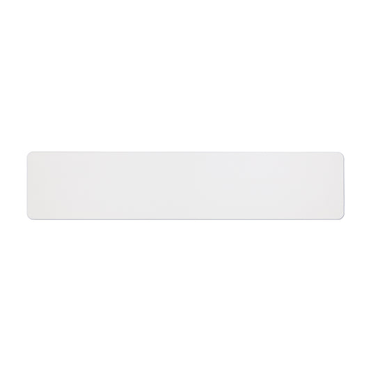 Car standard oblong KiwaLite™ white reflective: 520 x 111mm