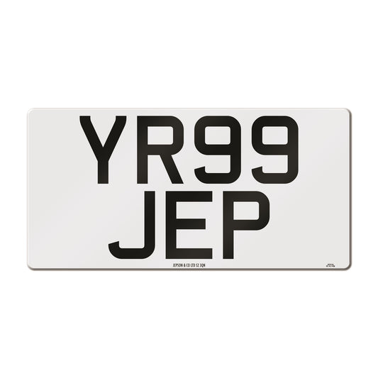 Made-up import front plate: 330 x 178mm