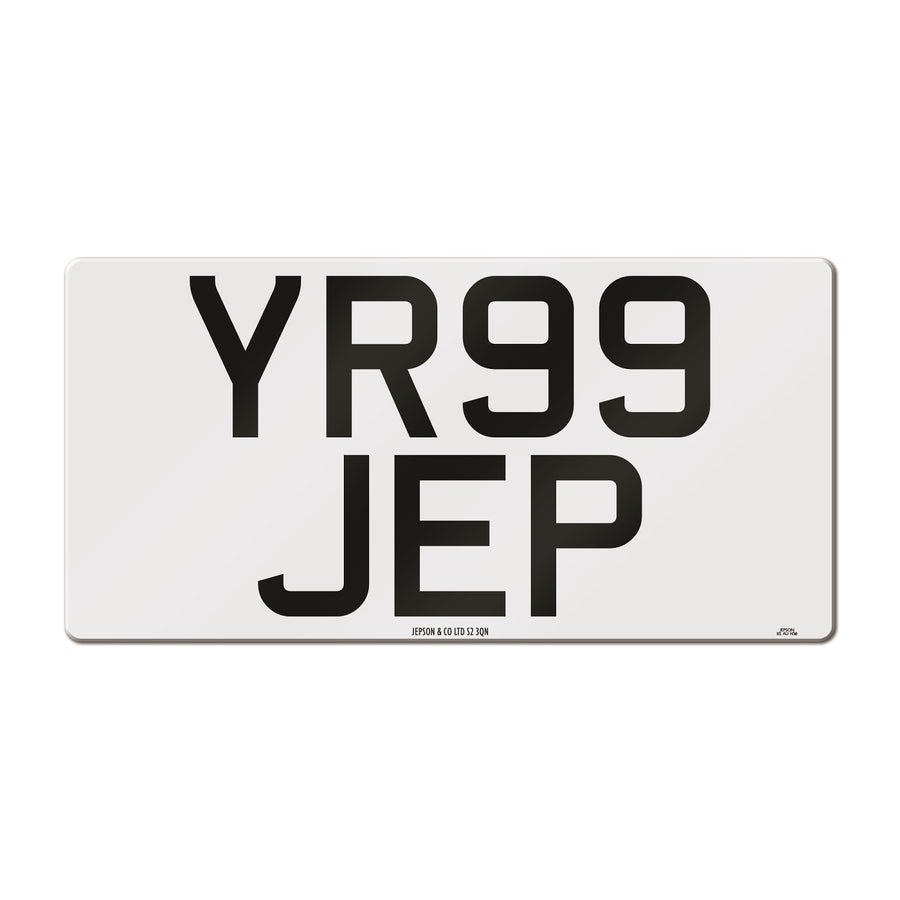 Made-up import front plate: 330 x 178mm