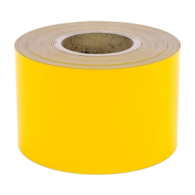 1 x 100 metre Yellow Standard Oblong KiwaLite™ Reflective Roll