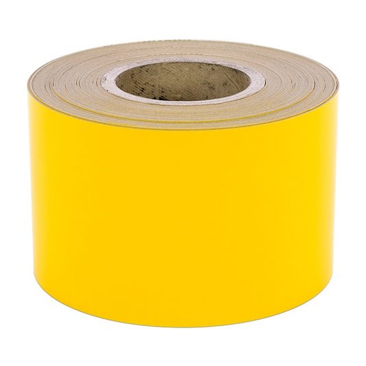 1 x 100 metre Yellow Standard Oblong KiwaLite™ Reflective Roll