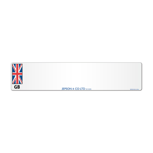 Acrylic  520 x 111 *Union Flag* PRINTED