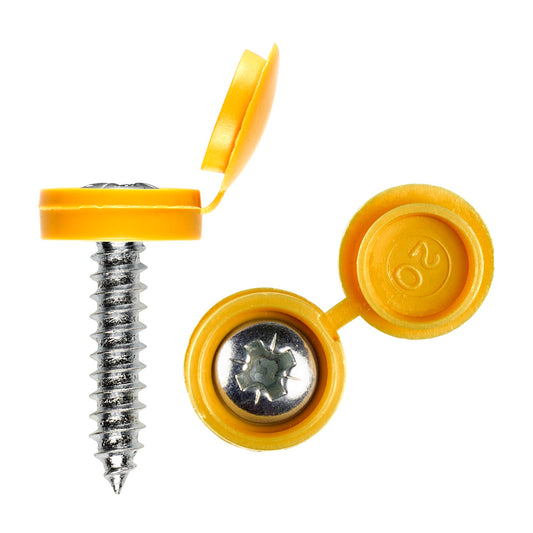 Self tapping screws 3/4" (pack of 100) - Yellow