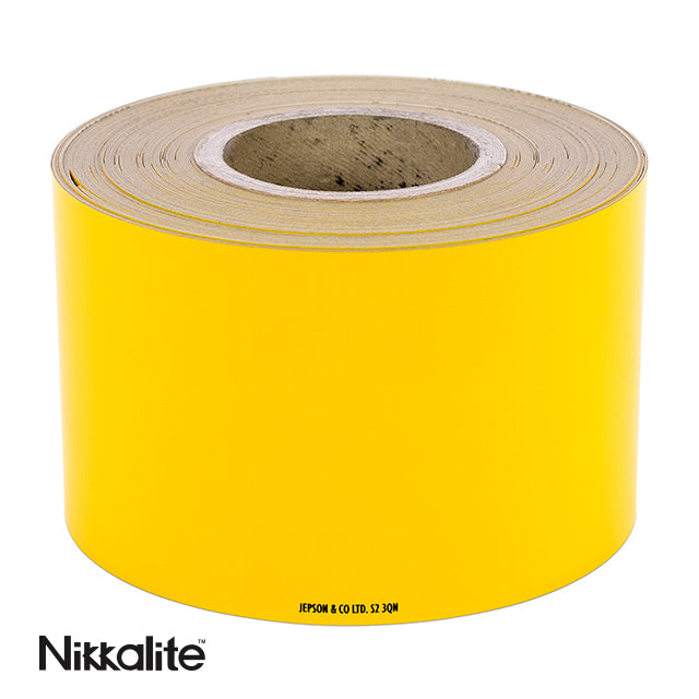 Yellow Nikkalite™ Roll (150 Panels: 520 x 111mm) (pre-printed)