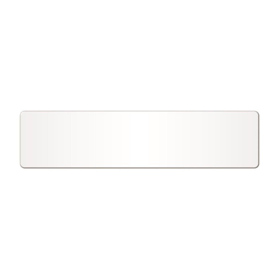 Oversize Car Acrylic: 520 x 127mm (No British Standard Mark)