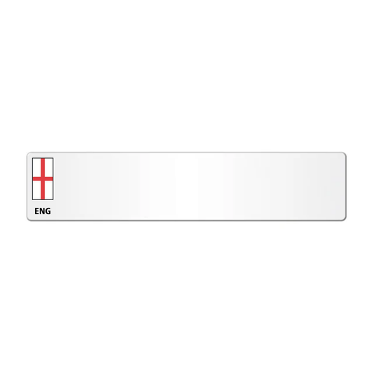 Acrylic  520 x 111  *England Flag*