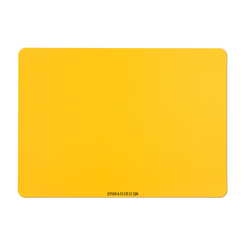 4x4 (Square) Nikkalite™ Yellow Reflective: 284 x 210mm (pre-printed)