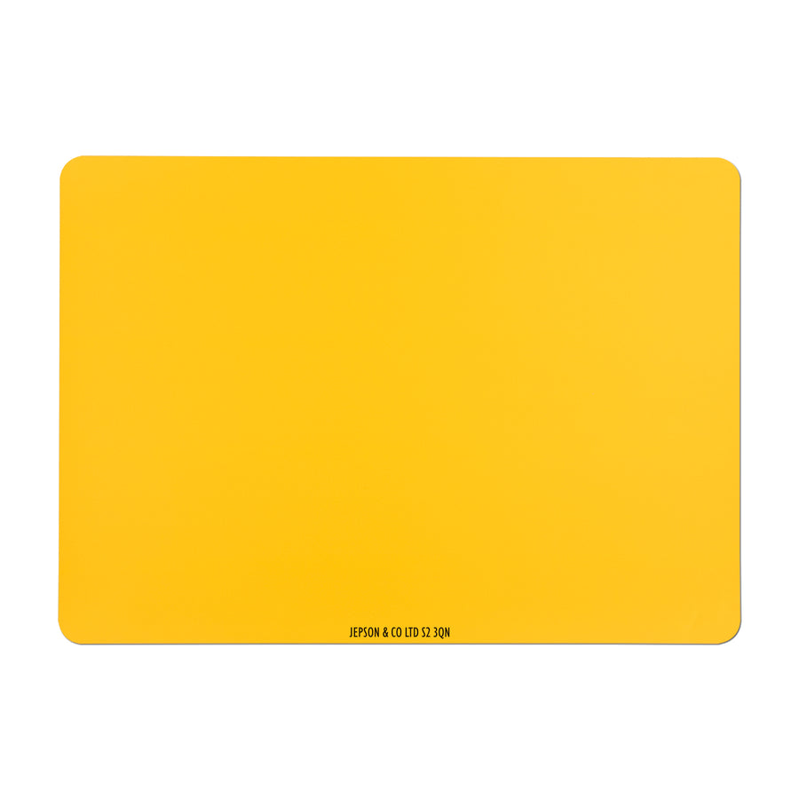 4x4 (Square) Nikkalite™ Yellow Reflective: 284 x 210mm (pre-printed)