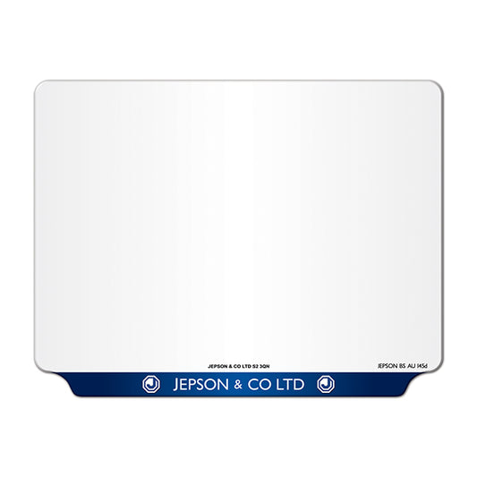 4x4 Car Lipped Acrylic: 284 x 222mm (pre-printed)