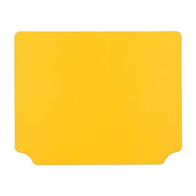 Car lipped motorcycle yellow KiwaLite™ reflective: 237 x 189mm