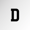 Black 3D Premium Car Digits (Packed in 5s)